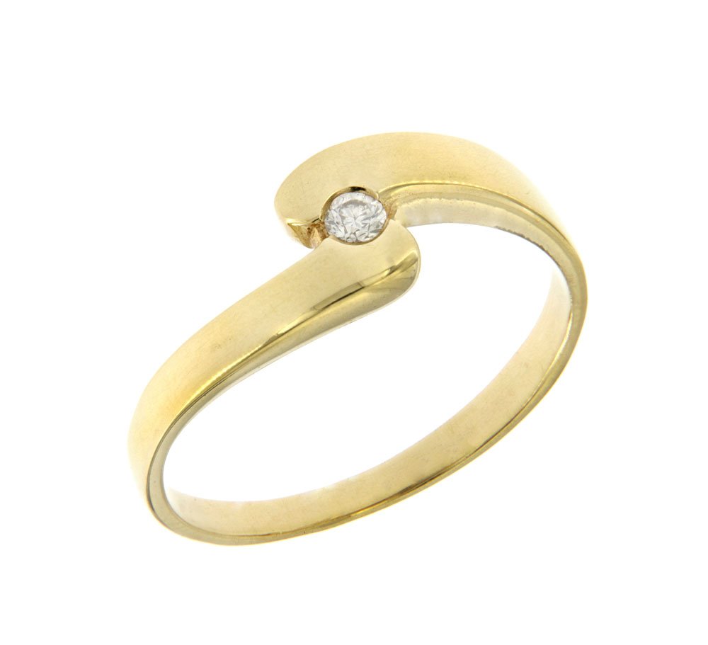 Годежен пръстен с диамант 80699